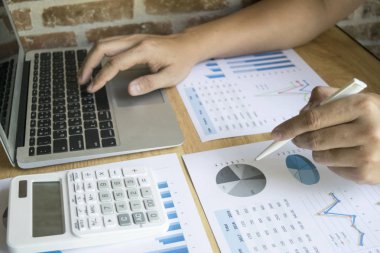 The financial accountant of the company is checking the company'