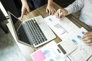 The financial accountant of the company is checking the company'
