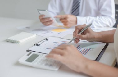 Her iki muhasebeci de şirketin mali durumunu kontrol etti. Kontrol edin