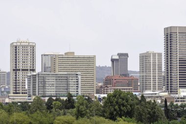 North, Güney Afrika görüntülendi Pretoria şehir merkezi