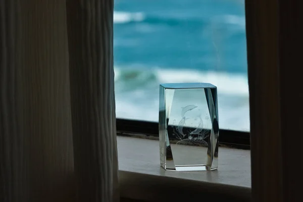 Ocean View Windowsill With Glass Ornament, Mossel Bay, South Africa