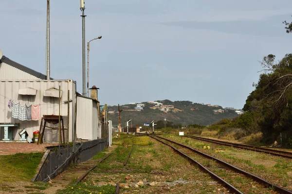 Vasúti Épület Old Groot Brakrivier Pályaudvaron Mossel Bay Dél Afrika — Stock Fotó
