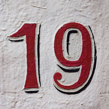 Ev numarası Ondokuz (19)