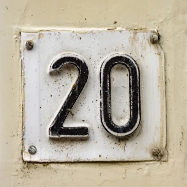 Dom Numer Dwadzieścia — Zdjęcie stockowe