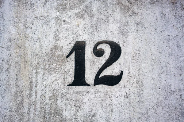 12 numara — Stok fotoğraf