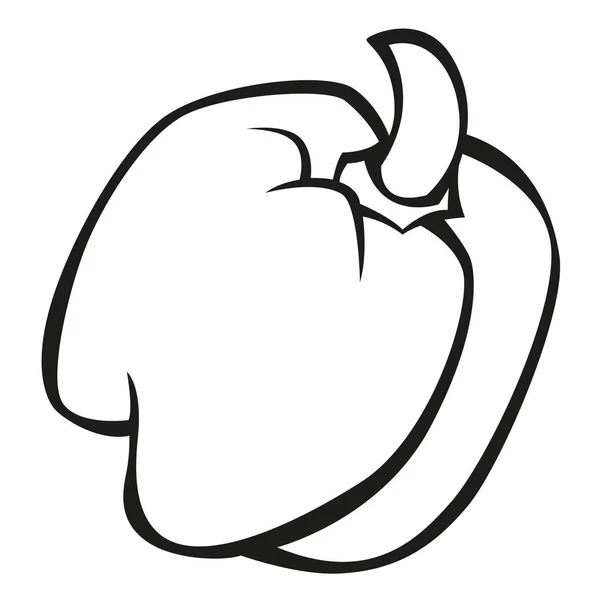 stilize vektör görüntü bir sebze