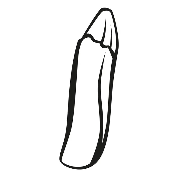 stilize vektör görüntü bir sebze