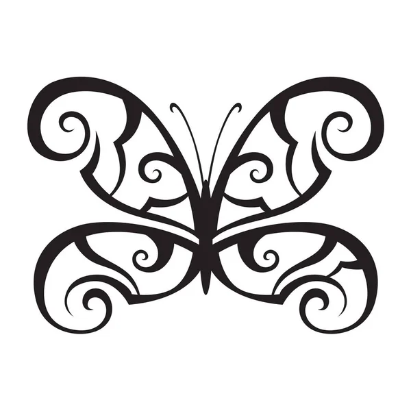 vektör görüntü stilize kelebek