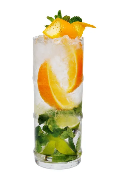 Cocktail Isolé Sur Fond Blanc — Photo