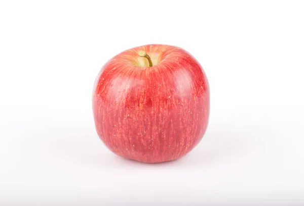 Frischer Apfel Auf Weißem Hintergrund — Stockfoto