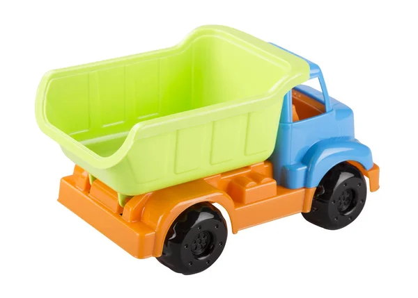 Toy Dump Truck Truck Game Play — Stock Photo, Image