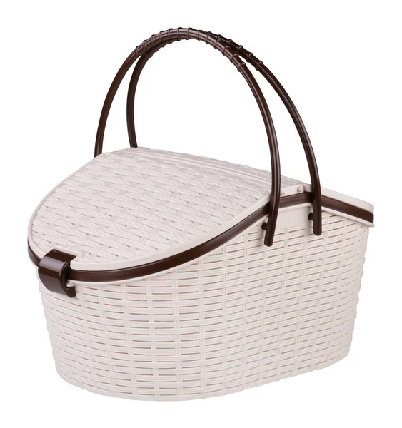 Picnic Basket Basket Picnic Rest End Week Weekend — Stock Photo, Image