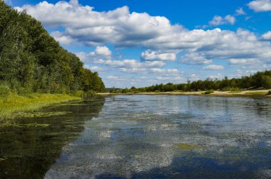 Volga Nehri, kıyı şehri, Samara bölgesi yürümek