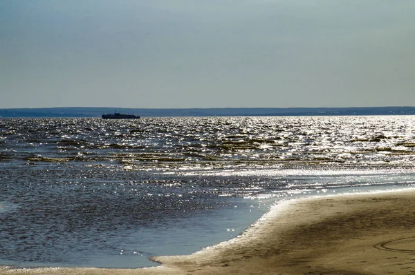 Promenera Längs Floden Volga Samara Regionen — Stockfoto