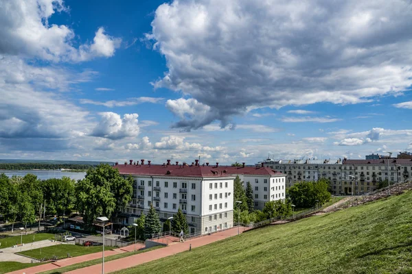 Россия Самара Прогулка Улицам Города — стоковое фото