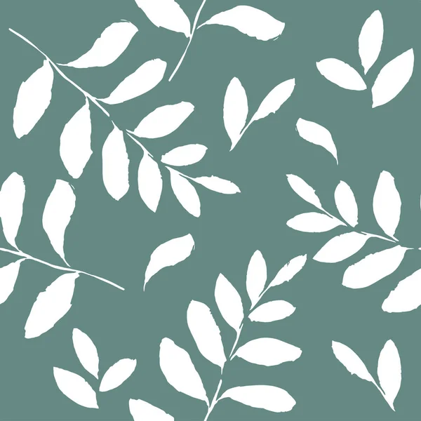 Seamless pattern of leaves — Stock Photo, Image