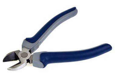 Beyaz arka plan üzerinde yakın çekimde çerçevekesme