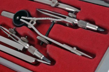 Pusula kutusu yakın çekimde