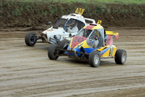 Motor Racing Dirt Track — Stock Photo, Image