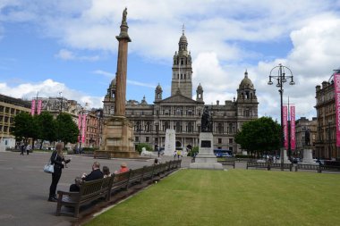 İskoçya'da Glasgow Belediye Binası