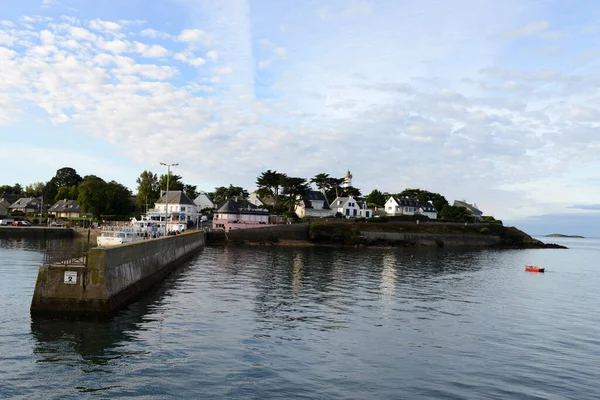 Port Navalo Dike Gulf Morbihan — Stock Photo, Image