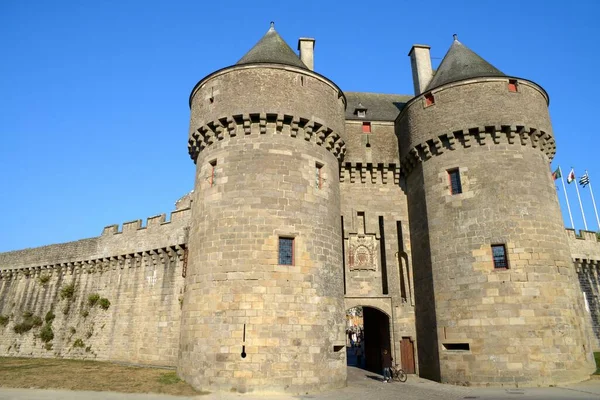 Schloss Guerande Der Loire Atlantique — Stockfoto