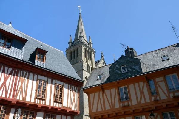 Timber-framed houses in Vannes in Brittany