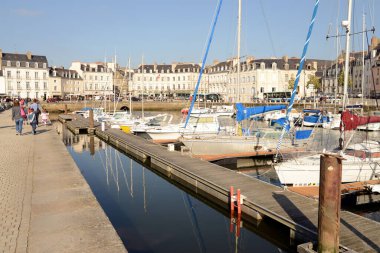 Morbihan 'daki Vannes Limanı 