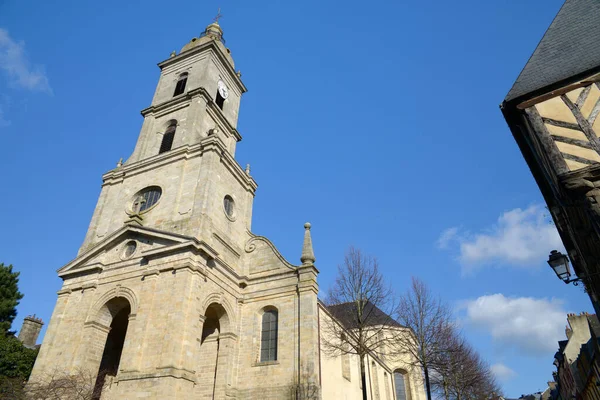 Szent Patern Templom Vannes Morbihan — Stock Fotó