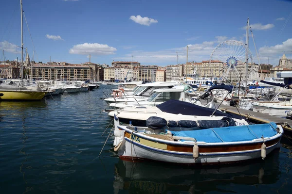 Oude Haven Van Marseille Frankrijk — Stockfoto