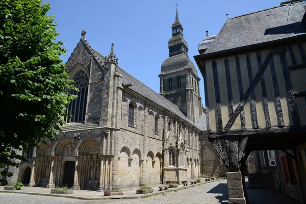 Basilique Saint Sauveur Dinan Bretagne — Photo