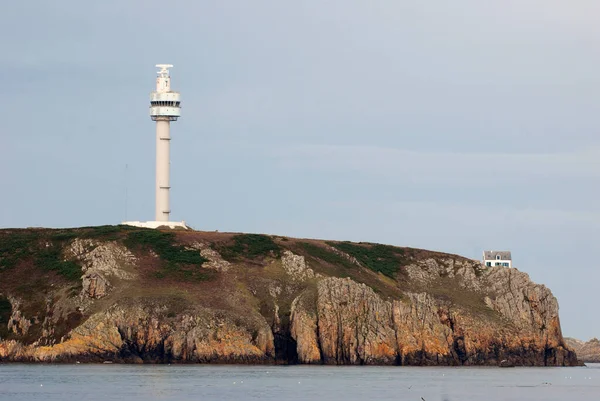 Stiff radar tower on Ouessant Island