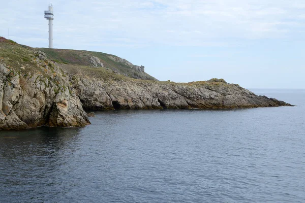 Torre Radar Rígida Isla Ouessant — Foto de Stock