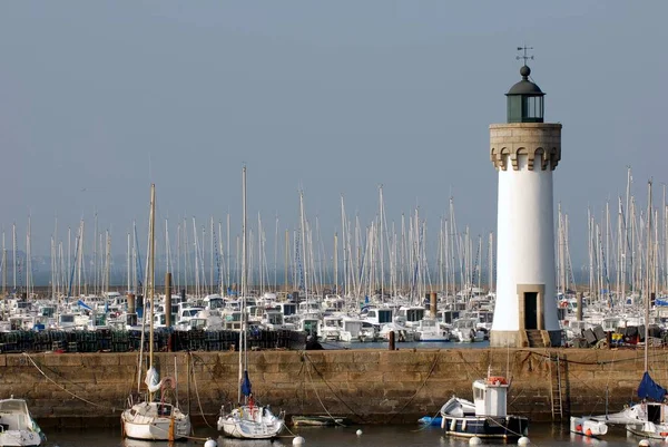 Hamn Haliguen Morbihan Bretagne — Stockfoto