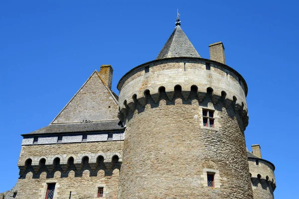 Schloss Suscinio Der Bretagne — Stockfoto