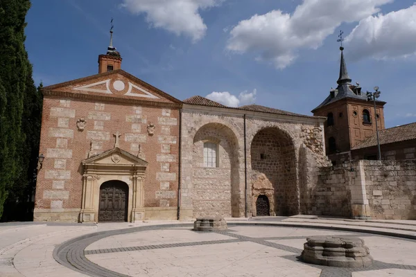 Plaza Cervantes Alcalá Henares — Foto de Stock