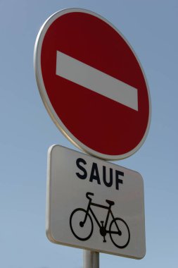 Bisikletler dışında yön yasaklandı