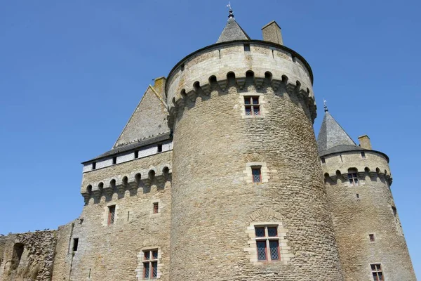 Schloss Suscinio Morbihan Der Bretagne — Stockfoto