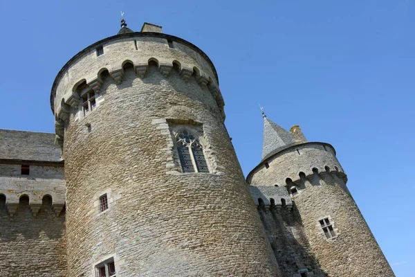 Castillo Suscinio Morbihan Bretaña — Foto de Stock