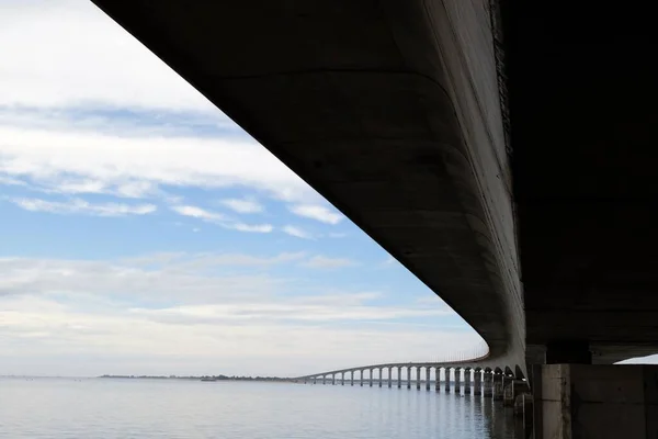 Re island bridge in Charente-Maritime