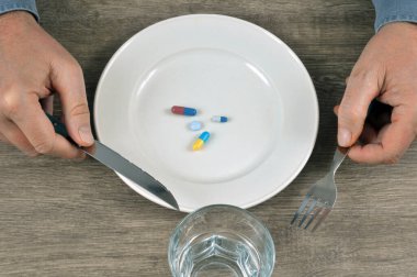 Tabakta uyuşturucuyla iştah açıcı konsept