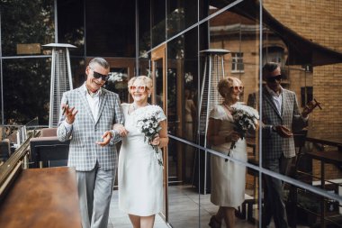 Üst düzey çifte yaz Restoran, seçici odak