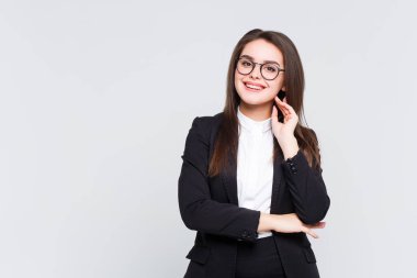 Beyaz arka planda izole işkadını