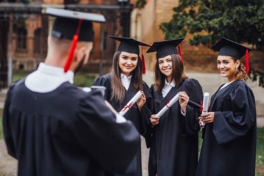 Üniversite karşı fotoğraf yapma Ustaları, seçici odak