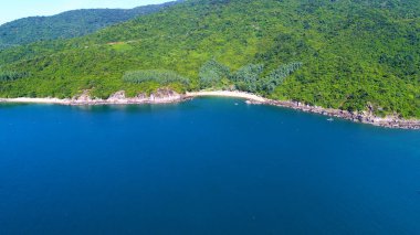 Danang şehrini Vietnam'da Monkey Island.