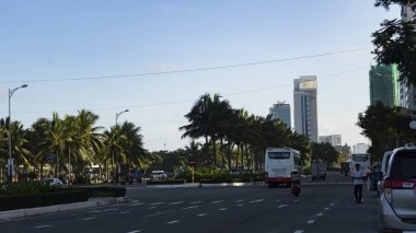 Düz Vietnam Da Nang yemek.