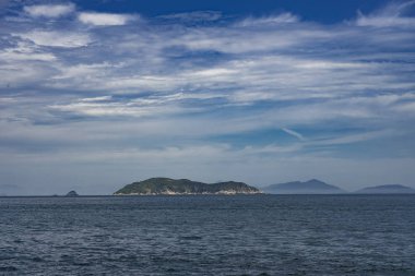 Cham Adası Ku Lao Cham Vietnam adalar güzel plajları ve manzara ile.