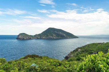 Cham Adası Ku Lao Cham Vietnam adalar güzel plajları ve manzara ile.