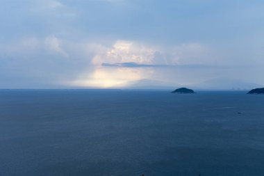 Cham Adası Ku Lao Cham Vietnam adalar güzel plajları ve manzara ile.