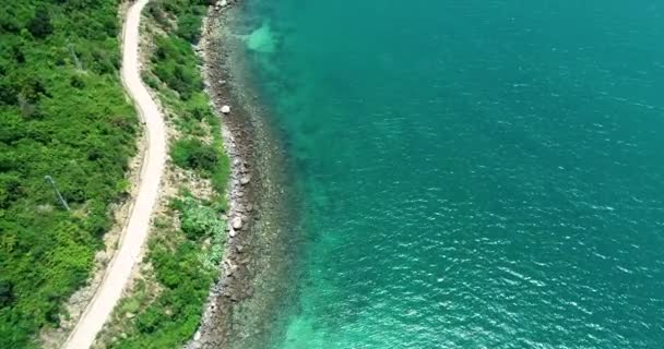 Wyspa Cham Archipelagu Lao Cham Wietnamie Pięknymi Plażami Krajobrazami Dziką — Wideo stockowe